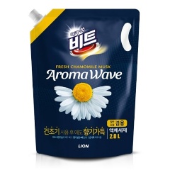 Изображение товара Гель для стирки LION BEAT AROMA Wave Свежая ромашка, концентрированный, 2 л, м/у