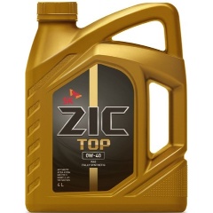 Изображение товара Моторное масло ZIC TOP 0W-40 синтетическое 4 л