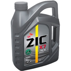 Изображение товара Моторное масло ZIC X7 5W-30, синтетическое, 4 л