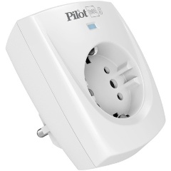 Изображение товара Сетевой фильтр ZIS Pilot Bit S, 1 розетка, белый (16А), Gadget Parking