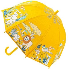 Изображение товара Детский зонт DJECO Саванна яркий механический 70 см с защитой