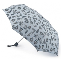 Изображение товара Женский складной зонт FULTON G701-3889 LondonLandmarks голубой