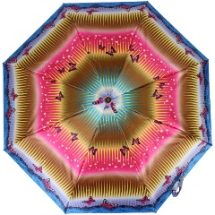 Изображение товара Зонт женский автоматический ZEMSA 112188 ZM с синей тканью и антиветер системой