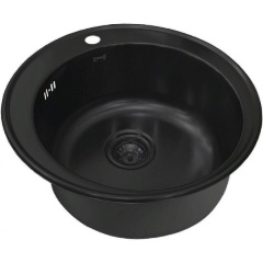 Изображение товара Кухонная мойка ZORG SANITARY SZR-510/205 GRAFIT из нержавеющей стали с PVD покрытием