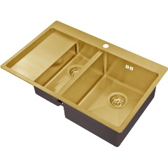 Изображение товара Кухонная мойка ZORG SANITARY SZR 5178-2-R BRONZE