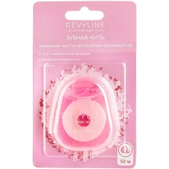 Изображение товара Зубная нить Revyline нейлон, вощеная, Bubble Gum, 50 м