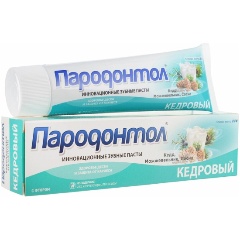 Изображение товара Зубная паста Пародонтол Кедровый, 63 г