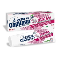 Изображение товара Зубная паста Pasta del Capitano Baking Soda для деликатного отбеливания, 100 мл