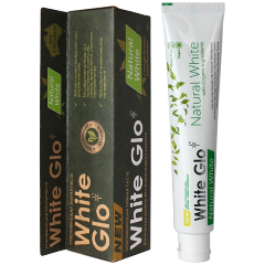 Изображение товара Зубная паста WHITE GLO Отбеливающая, натуральная белизна, 100 гр