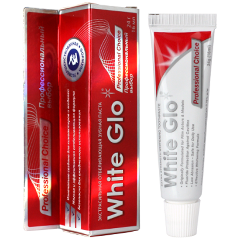 Изображение товара Зубная паста WHITE GLO отбеливающая профессиональный выбор 24 г для эффективного отбеливания