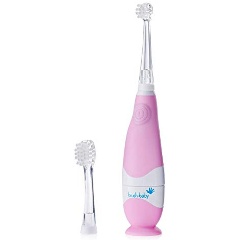 Изображение товара Электрическая звуковая зубная щётка Brush Baby BabySonic для малышей 0-3 лет розовая