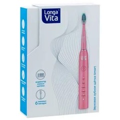 Изображение товара Зубная щётка электрическая Longa Vita B1R, розовый, 6 насадок