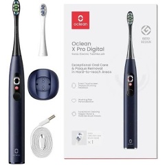 Изображение товара Зубная щётка электрическая Oclean X Pro Digital, темно-синий