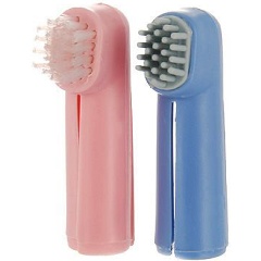 Изображение товара Набор зубных щеток-напальчников TRIOL 60мм 2шт.