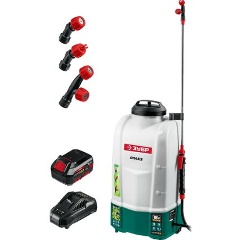 Изображение товара Опрыскиватель аккумуляторный ЗУБР 15 л бак, 1 АКБ (4Ач), Li-Ion 18В