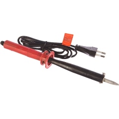 Изображение товара Электропаяльник ЗУБР 80Вт, с пластиковой рукояткой, клин, 55400-80_z01