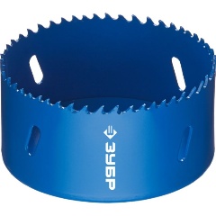 Изображение товара Коронка биметаллическая ЗУБР быстрорежующая сталь, 89 мм