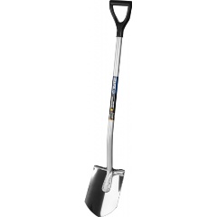Изображение товара Лопата штыковая ЗУБР "Артель-НС" из нержавеющей стали эргономичный алюминиевый черенок с рукояткой 39407_z01