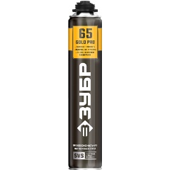 Изображение товара Пена монтажная ЗУБР "GOLD PRO 65" профессиональная, монтажная, пистолетная, всесезонная, 850мл