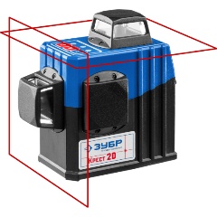 Изображение товара Лазерный нивелир ЗУБР Крест 2D (34907), серия «ПРОФЕССИОНАЛ»