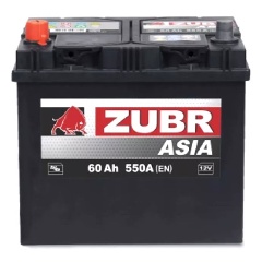 Изображение товара Аккумулятор ZUBR Ultra Asia, 230x175x225, прямая полярность, 60 Ач