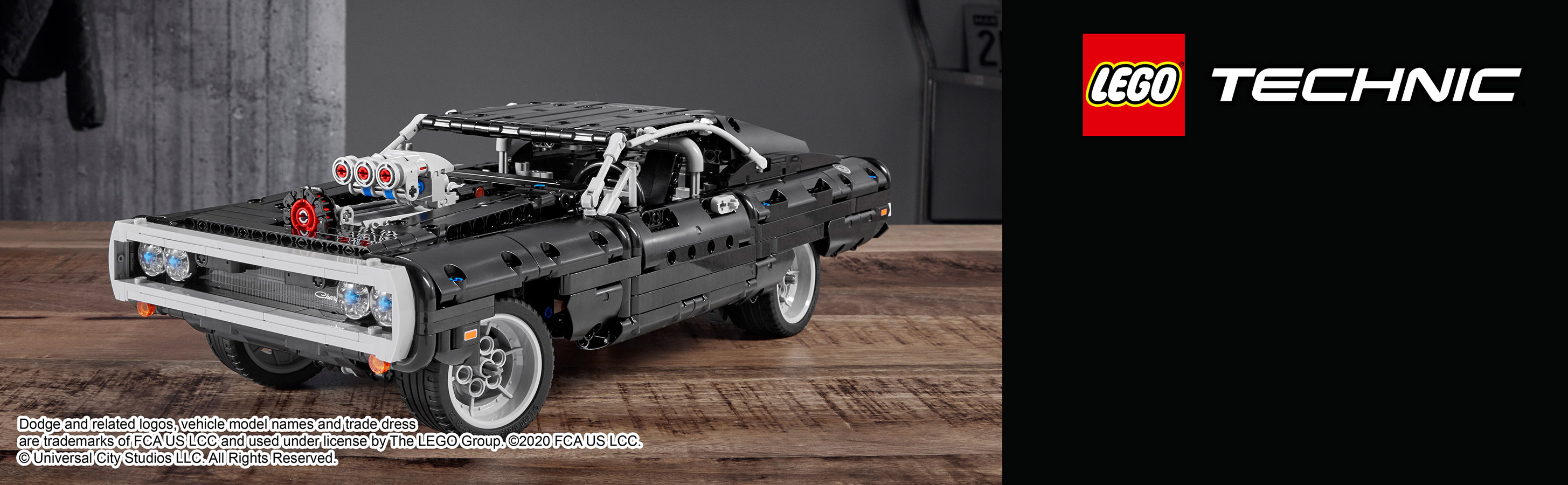 Конструктор LEGO® Technic™ 42111 Dodge Charger Доминика Торетто 42111 LEGO  — купить в интернет-магазине ОНЛАЙН ТРЕЙД.РУ