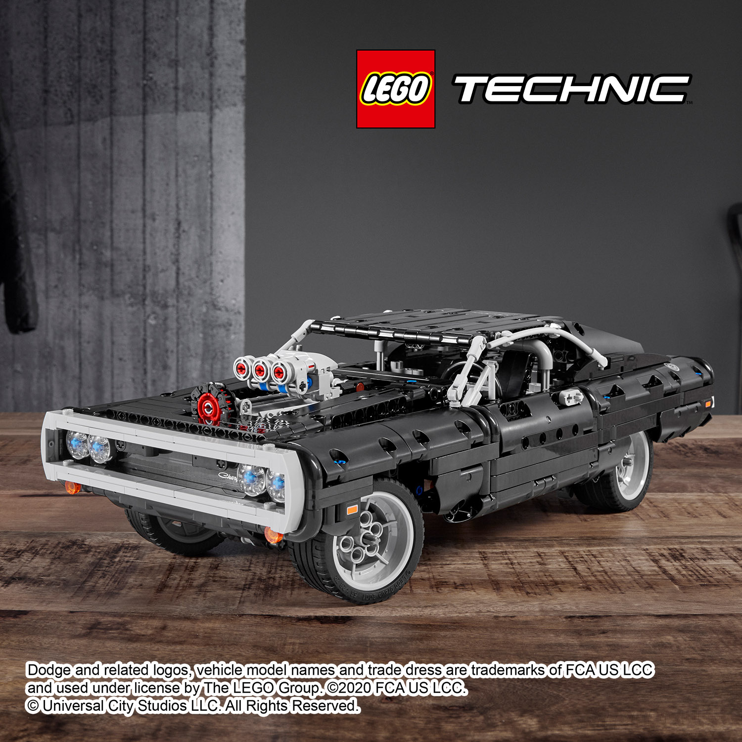 42111 lego technic dom's dodge charger