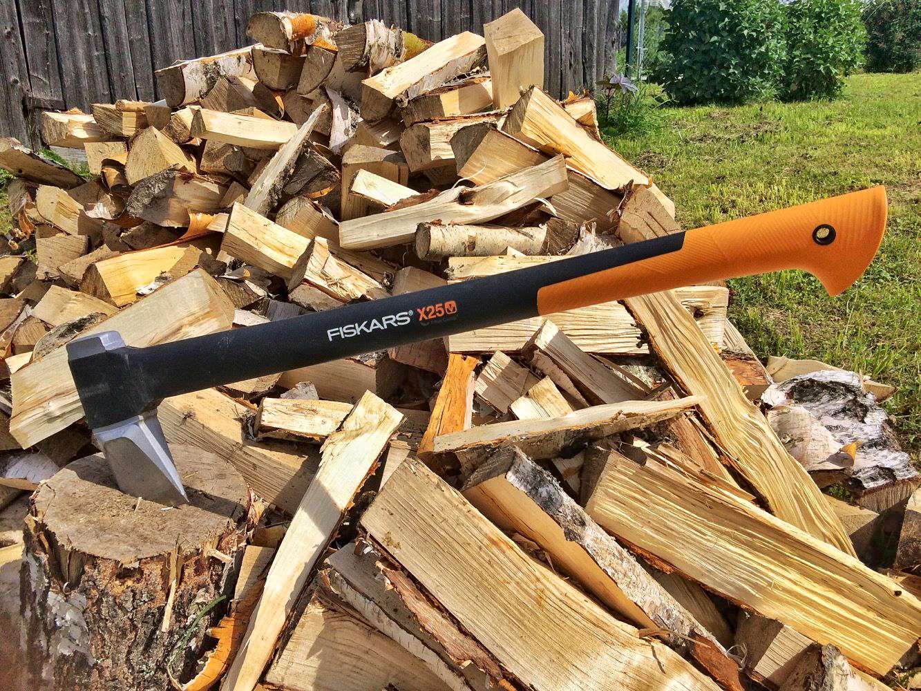 Топор-колун fiskars x25-XL 725мм 2430г