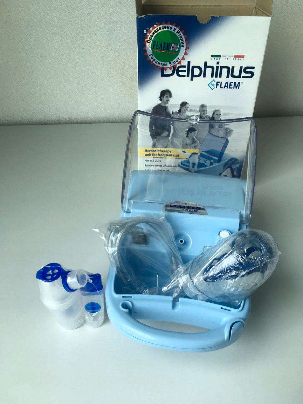 ингалятор дельфин delphinus f1000 компрессорный купить в