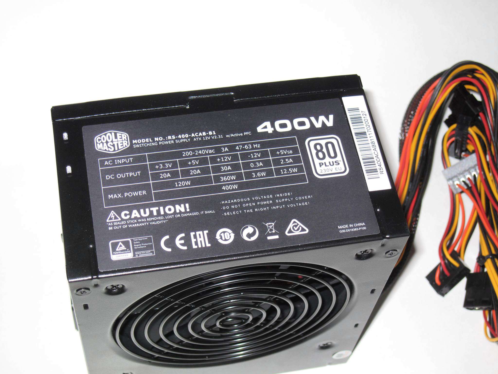 Cooler master 460 rs 460 pcap a3 схема