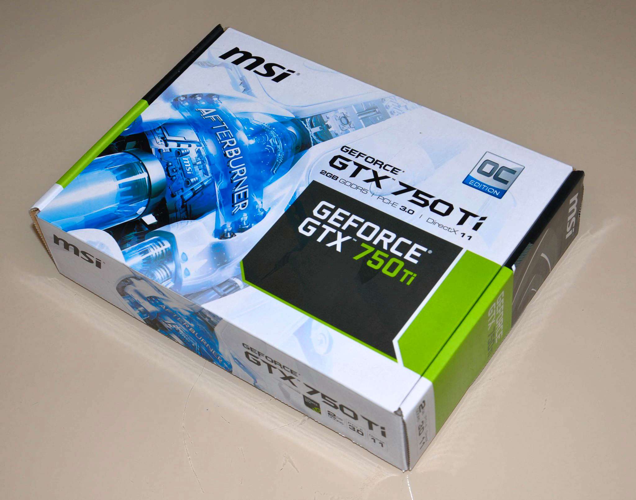 Видеокарта MSI GeForce GTX 750 Ti 1059Mhz PCI-E 3.0 2048Mb 5400Mhz 128 bit  DVI HDMI HDCP (N750Ti-2GD5/OCV1) — купить в интернет-магазине ОНЛАЙН  ТРЕЙД.РУ