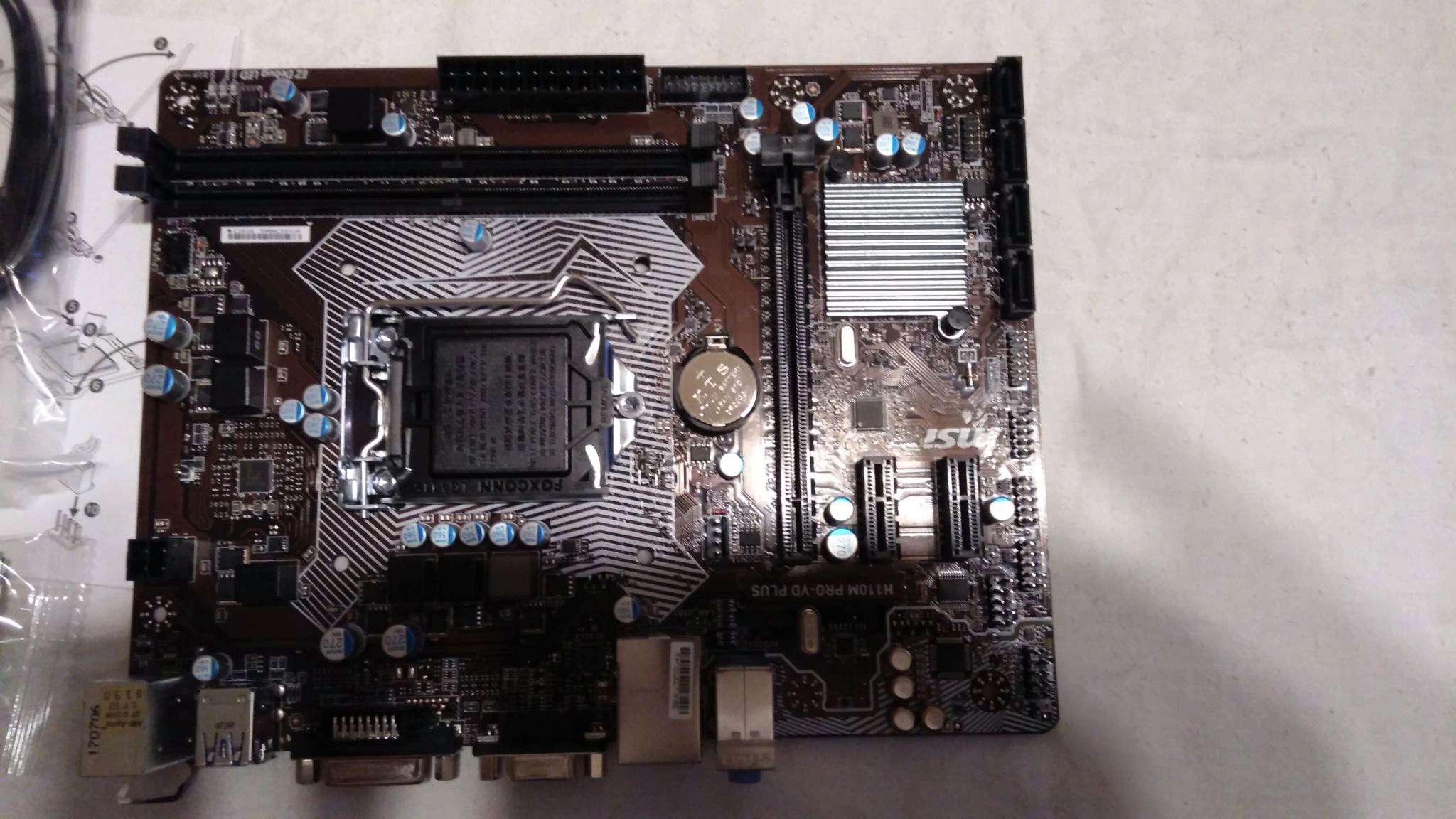 Msi h110m pro vd