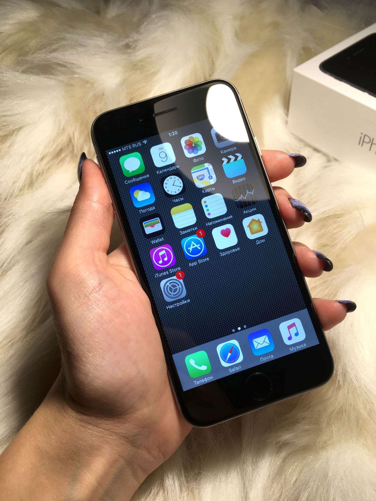 Смартфон Apple iPhone 6 32GB Space Gray MQ3D2RU/A — купить в  интернет-магазине ОНЛАЙН ТРЕЙД.РУ