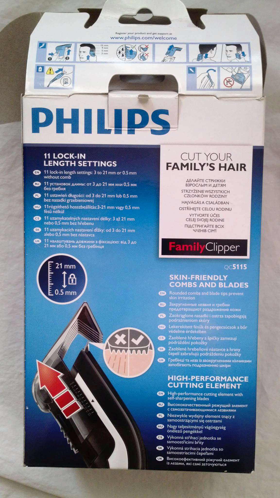 Машинка для стрижки волос Philips QC5115/15 — купить в интернет ...