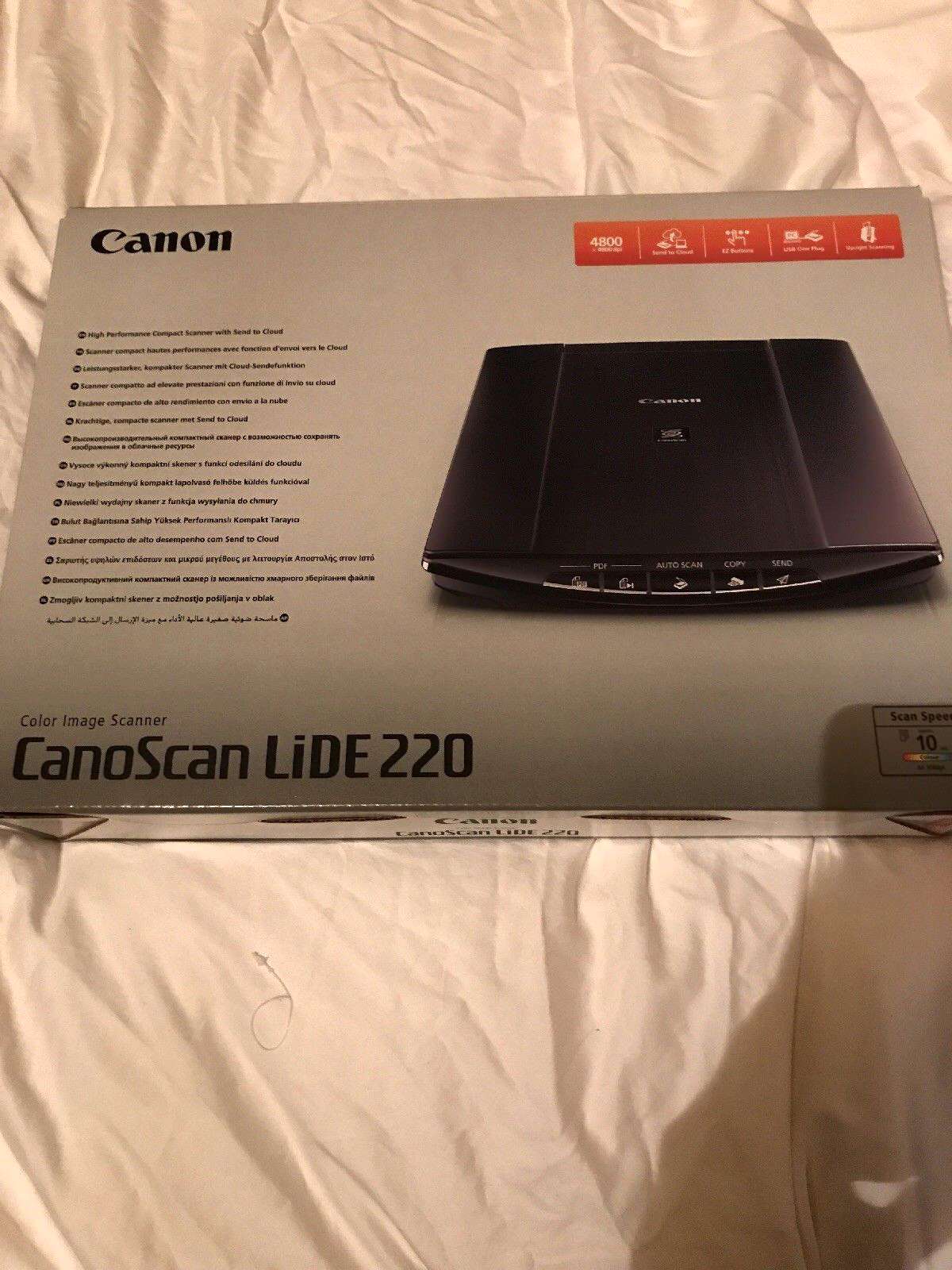 Сканер canon lide 220