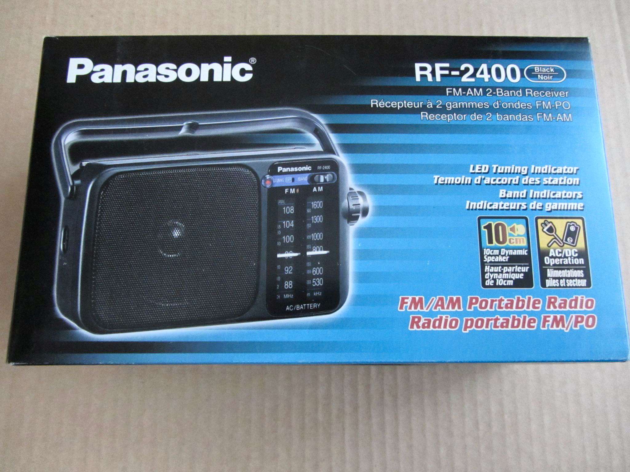 Радиоприемник PANASONIC RF-2400DEE-K — купить по низкой цене в интернет ...