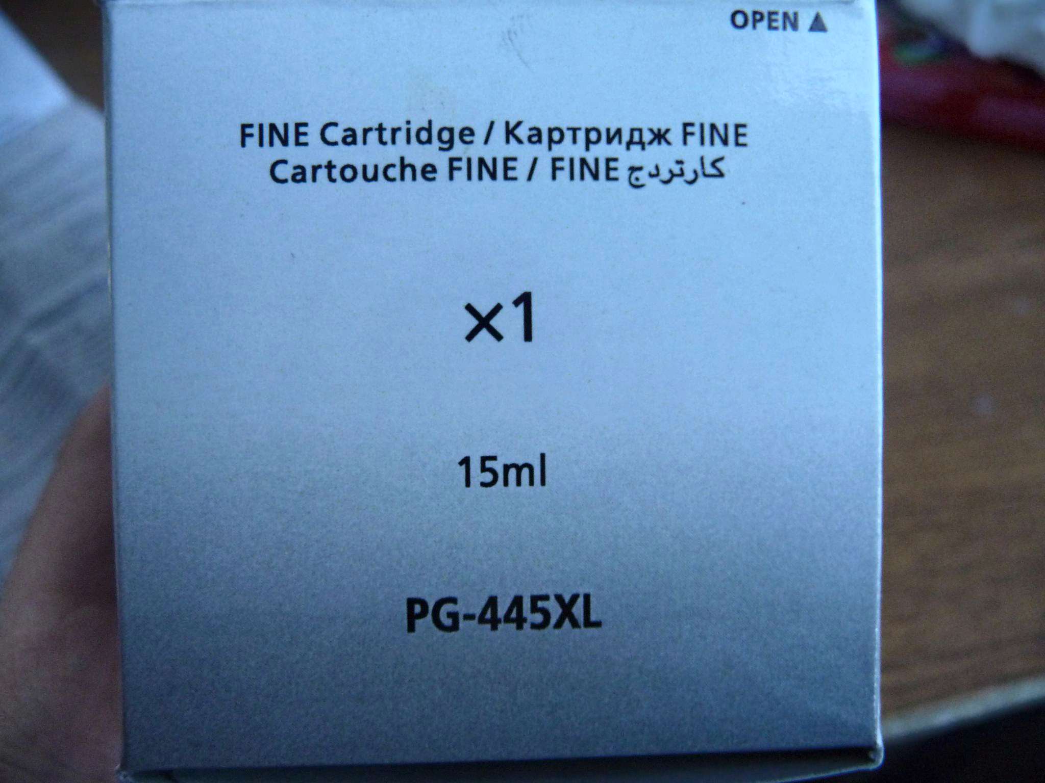 Купить картридж Canon PG-445 XL черный (black) 8282B001 в интернет ...