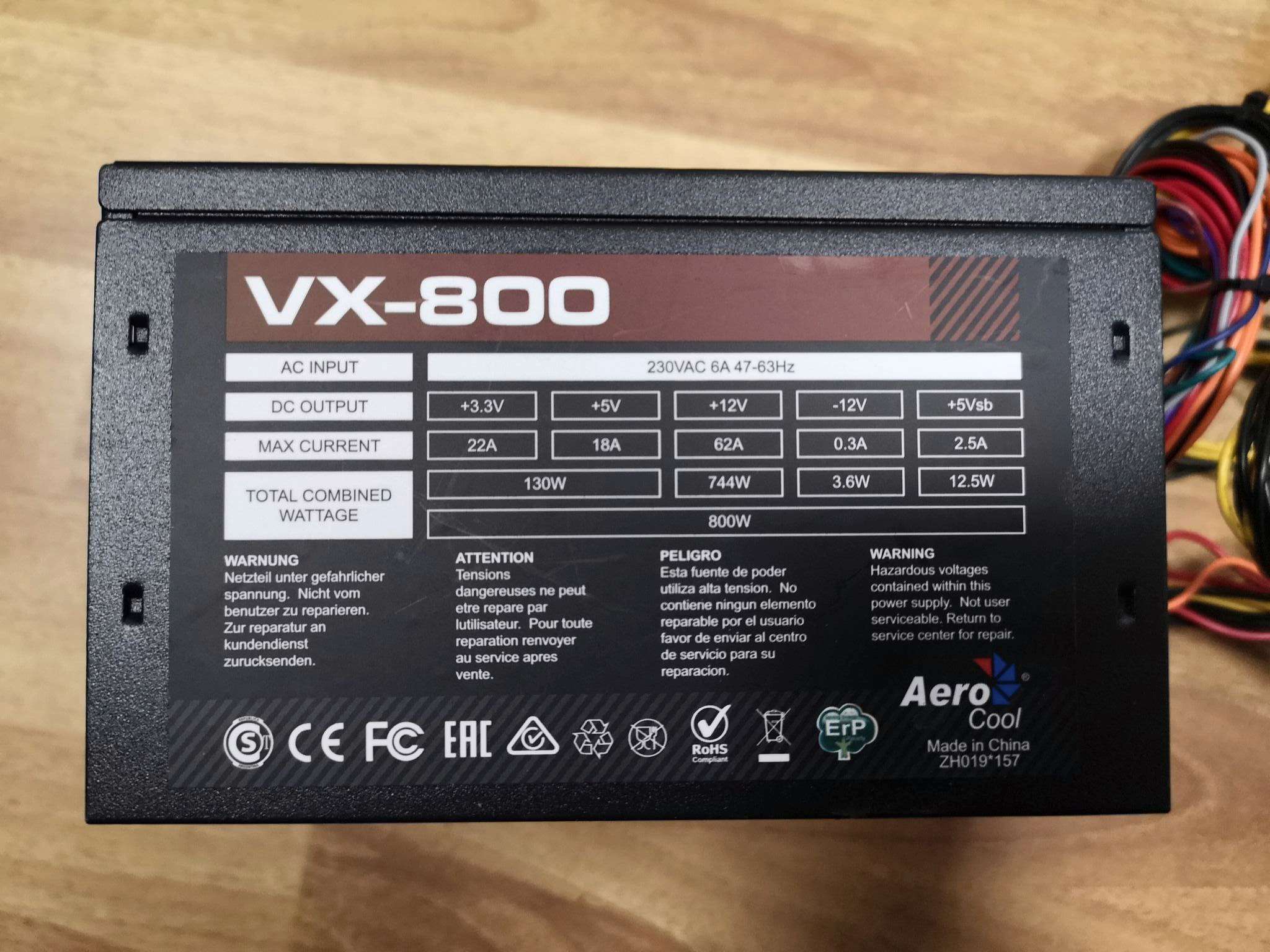 Vx plus 800w. Блок питания AEROCOOL VX 800. Блок питания AEROCOOL VX-800 ATX 800w простой. AEROCOOL VX Plus 800w. AEROCOOL VX 800w APFC.