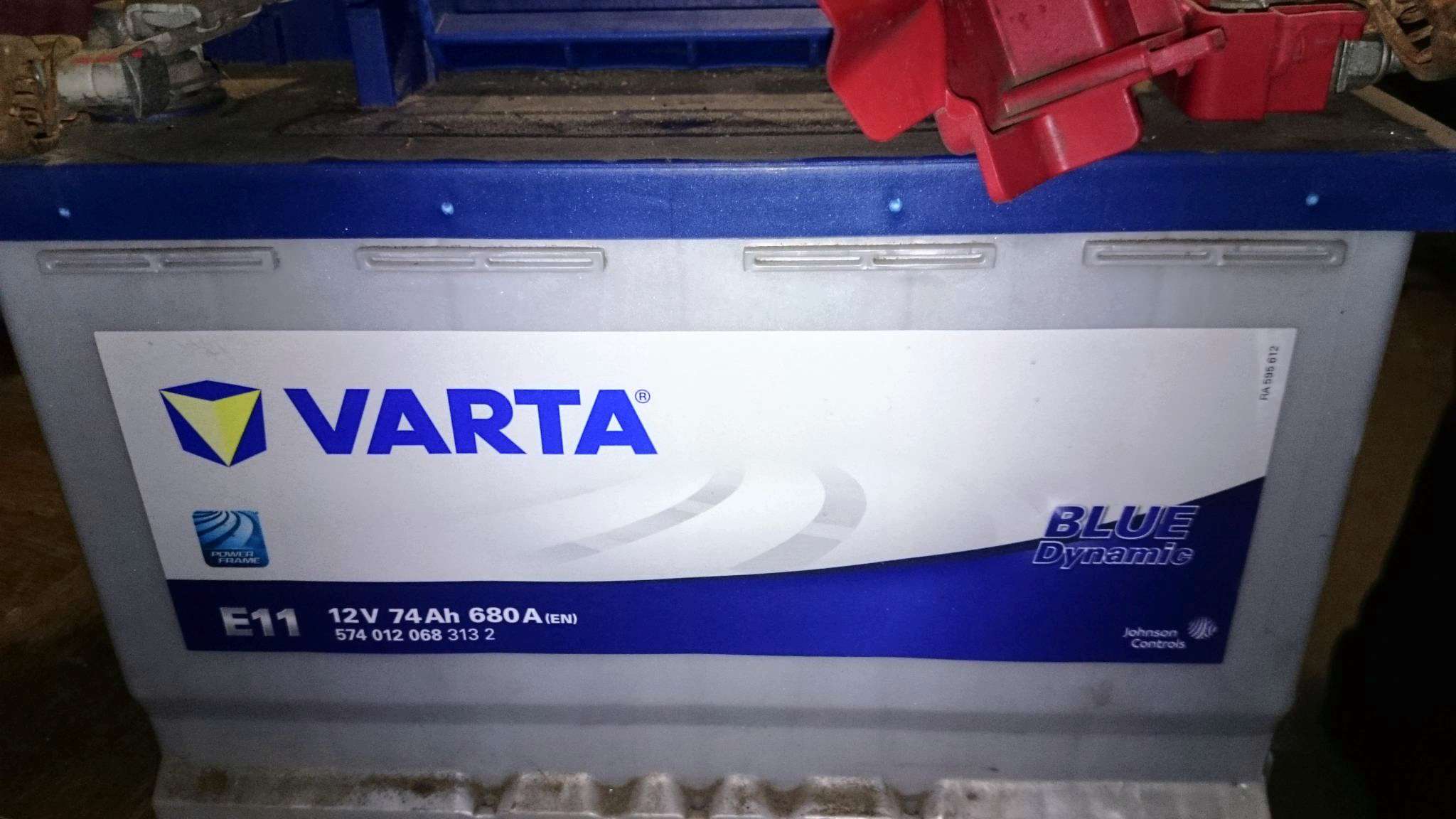 Автомобильный аккумулятор VARTA (Варта) E11 BLUE DYNAMIC 74 Ah 574 012 068  купить в Алматы по доступным ценам с доставкой по Казахс