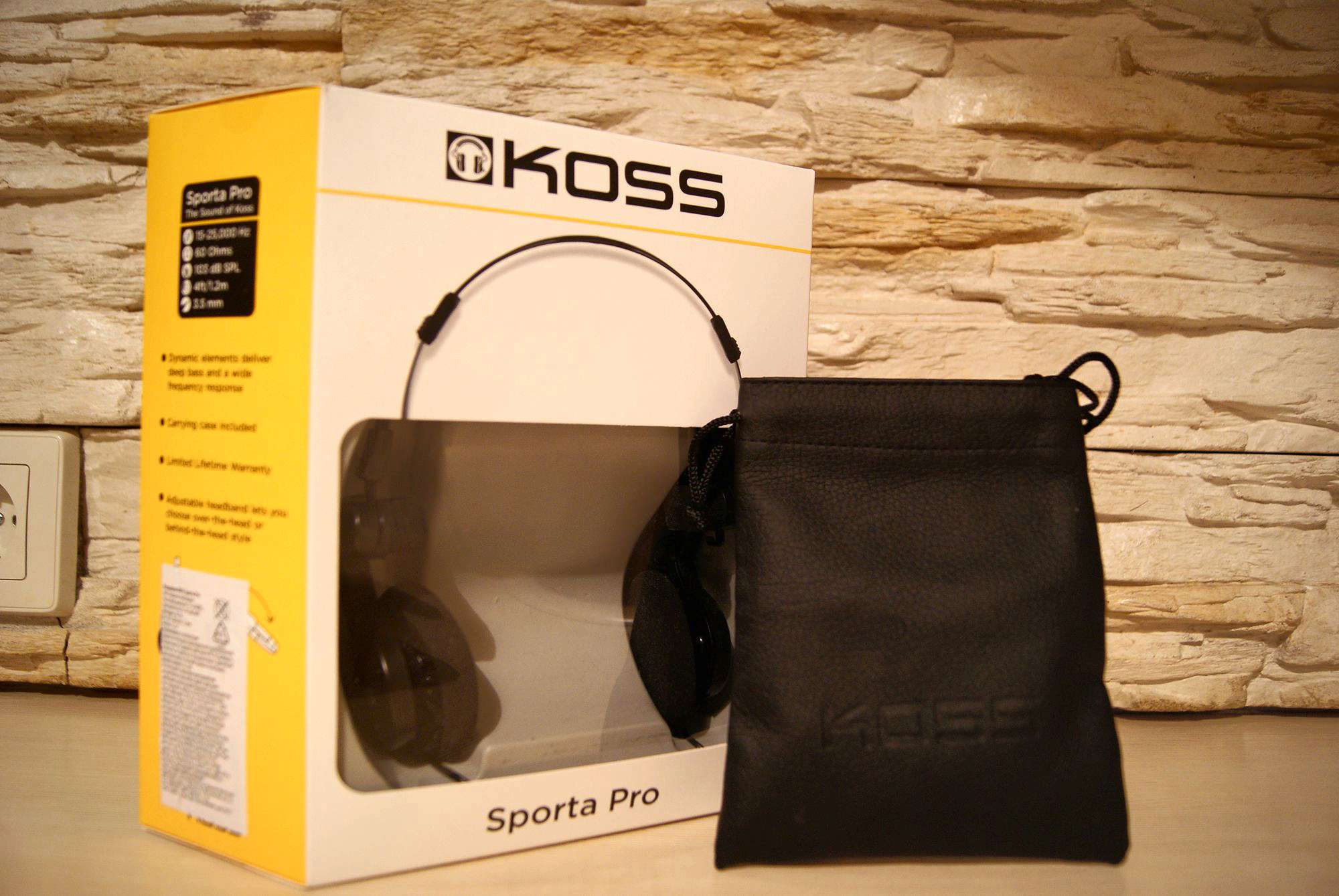 Наушники KOSS Sporta Pro — купить в интернет-магазине ОНЛАЙН ТРЕЙД.РУ