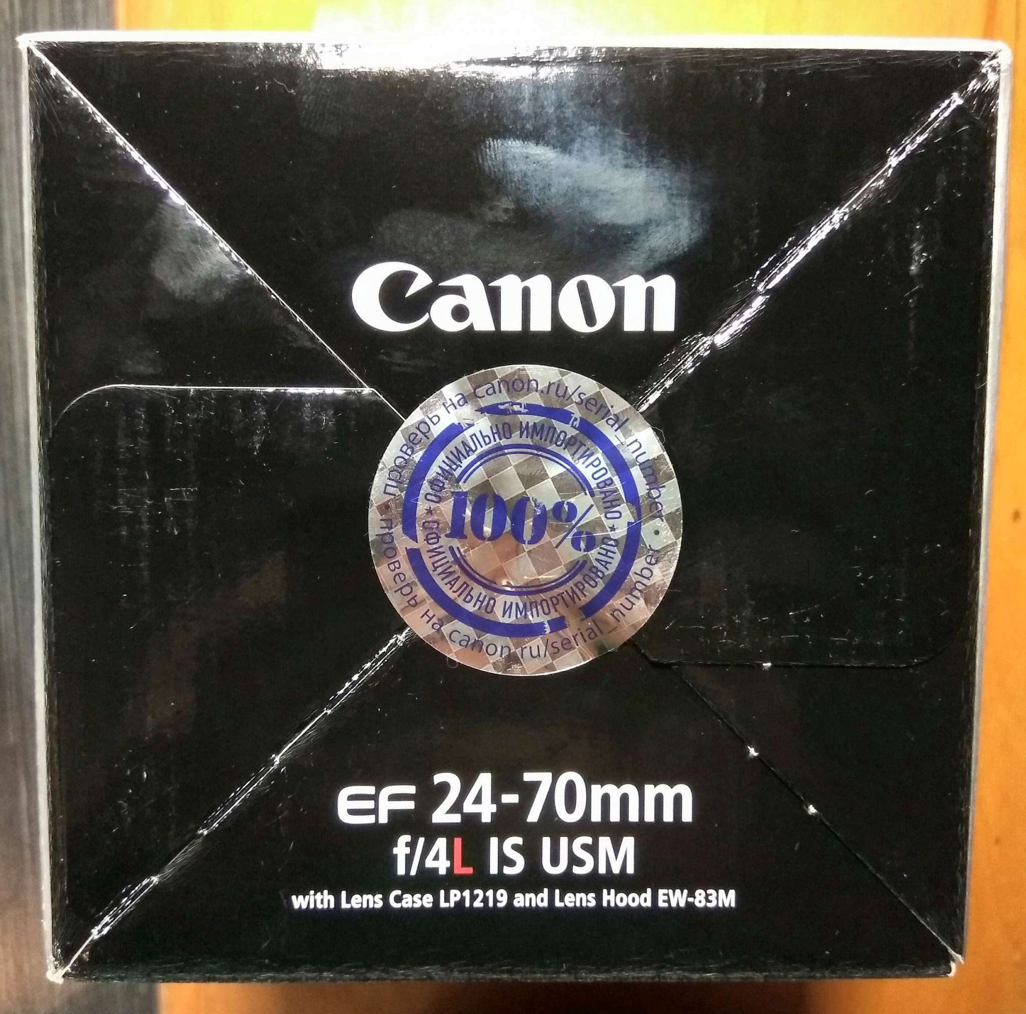 Объектив Canon EF 24-70mm f/4L IS USM 6313B005 — купить по низкой цене ...