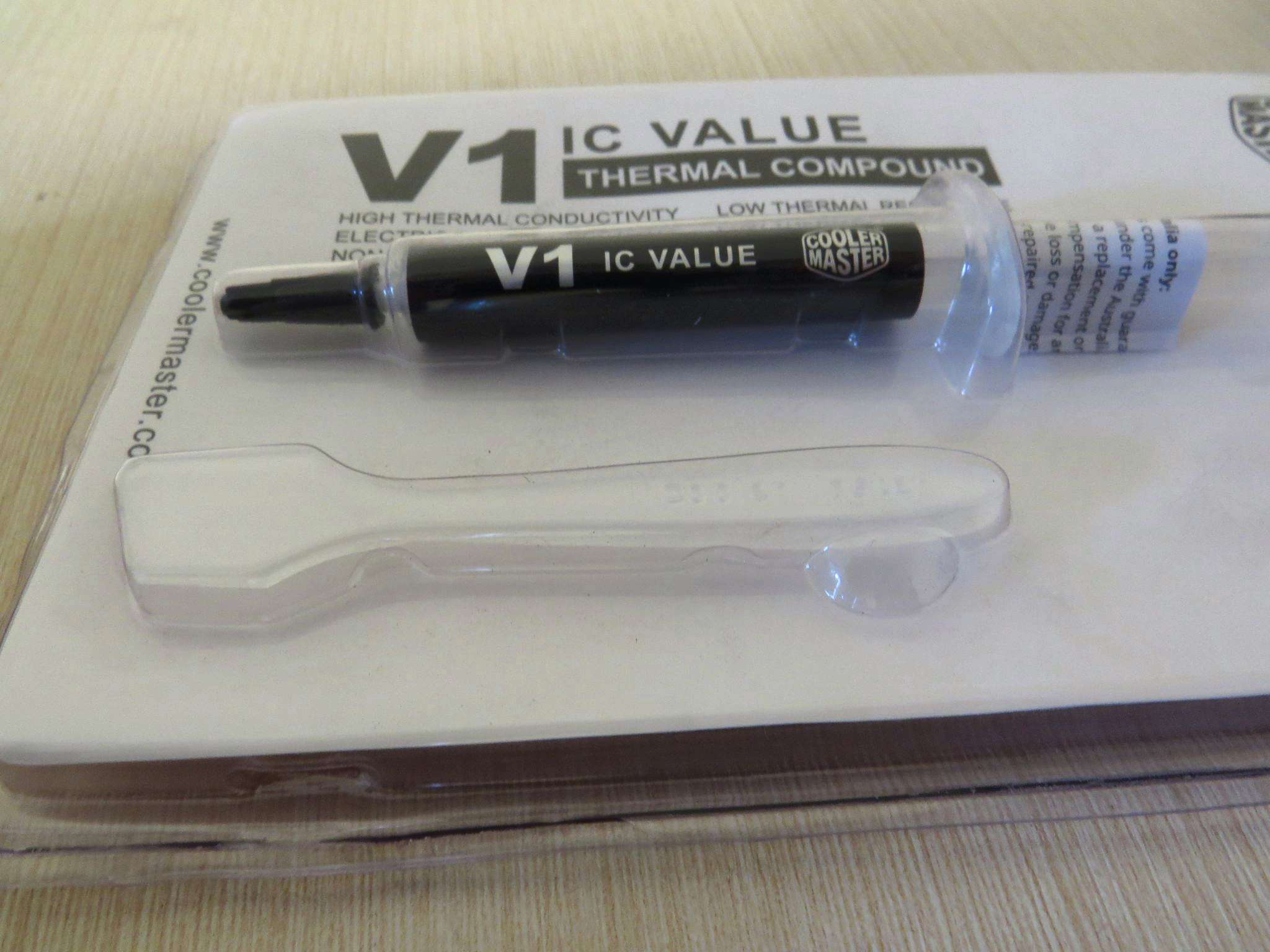 Купить Термопаста Cooler Master IC-Value V1 (RG-ICV1-TW20-R1) в ...