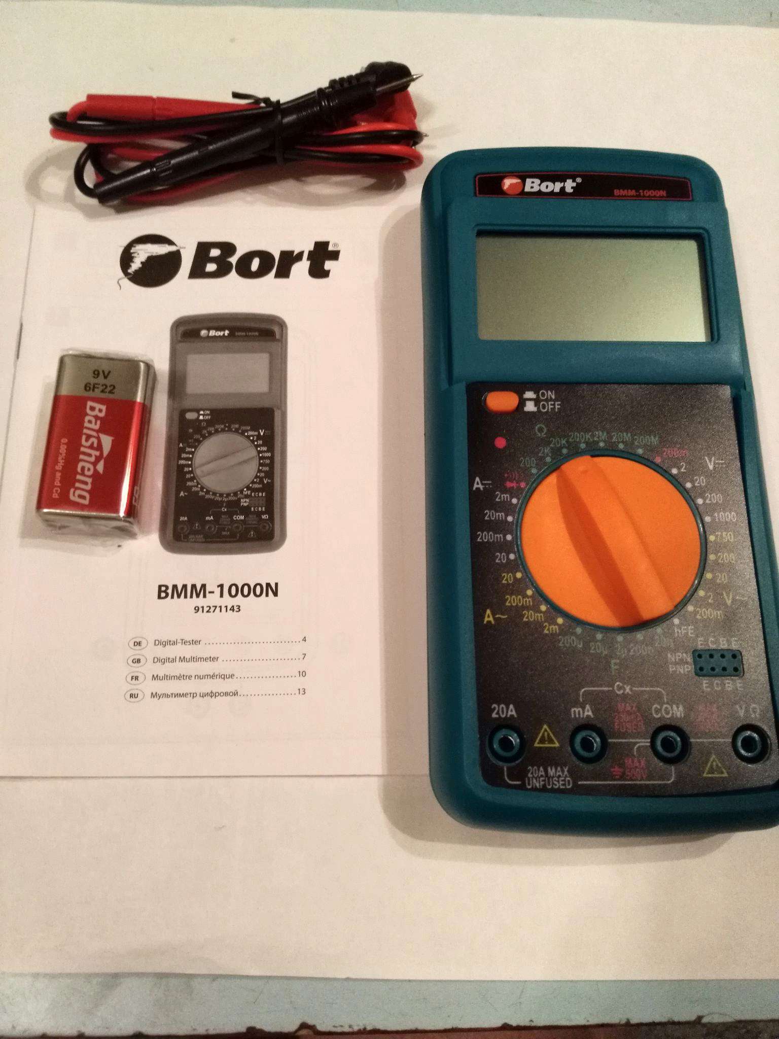 Схема bort bmm 1000n