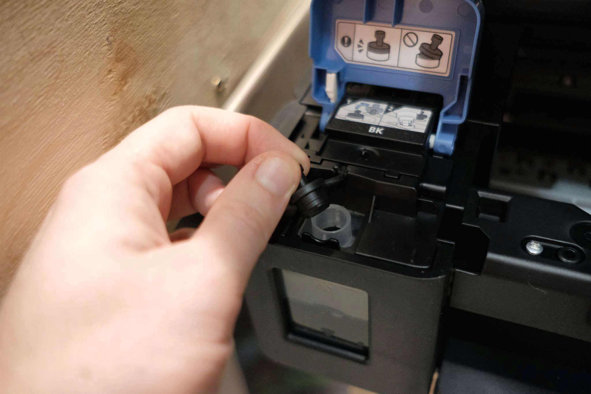 Как почистить головку принтера