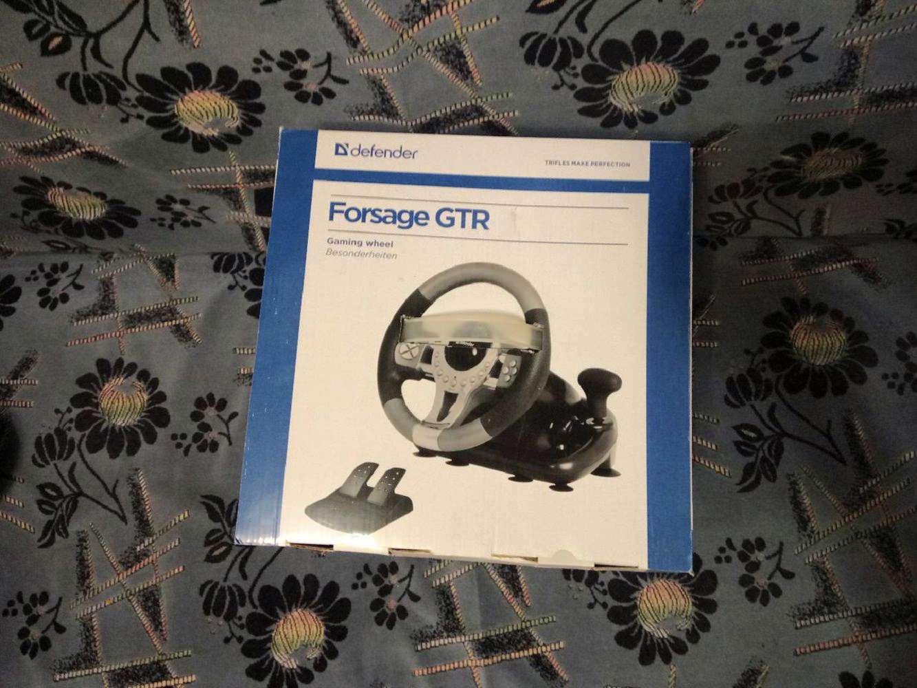 Руль Defender Forsage GTR USB (64367) 64367 Defender — купить в  интернет-магазине ОНЛАЙН ТРЕЙД.РУ