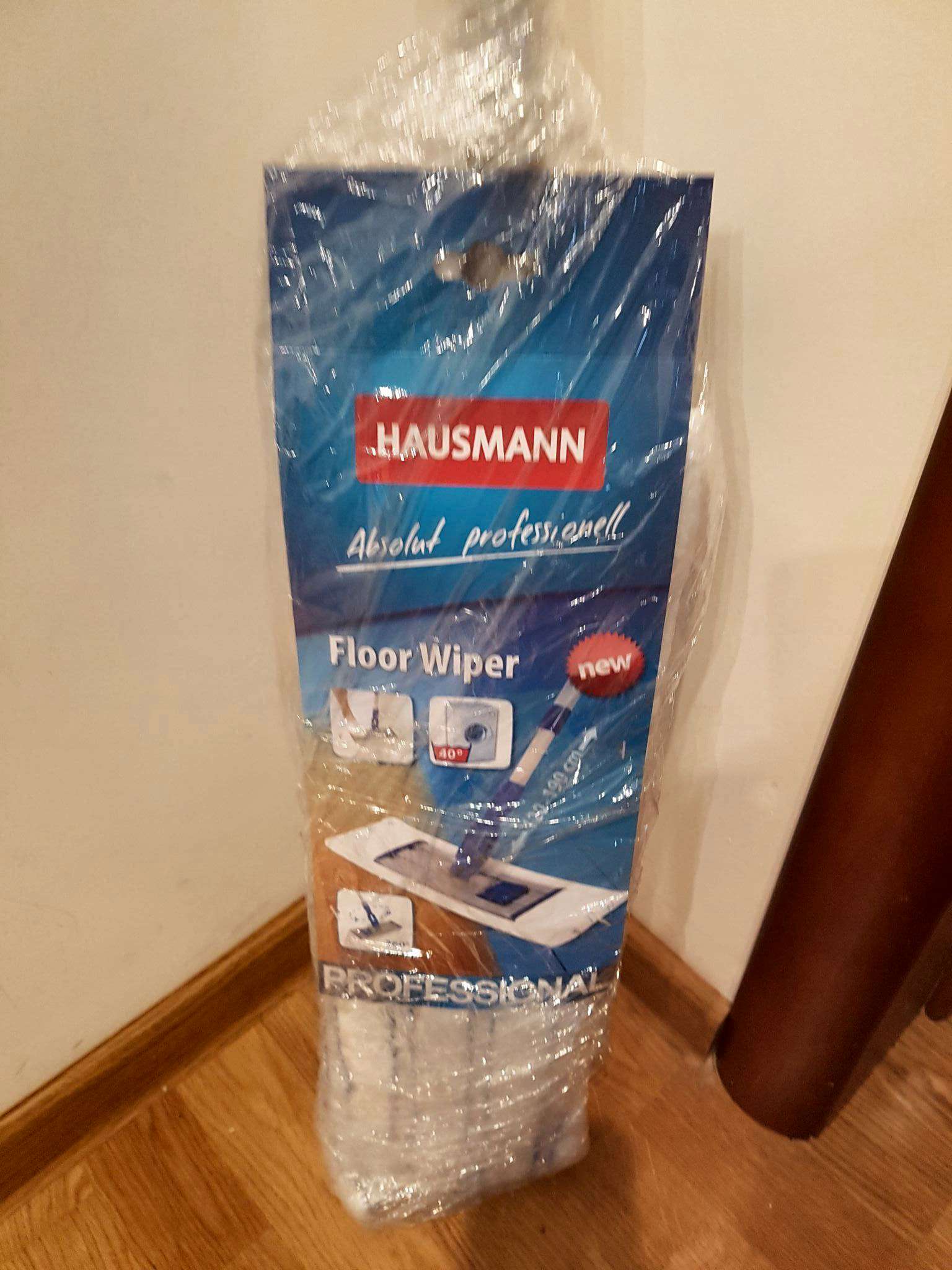 Швабра Hausmann Professional, с телескопической ручкой, с насадкой из ...