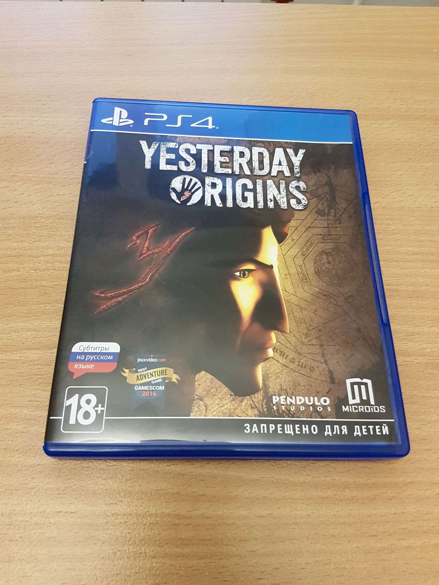 Игра Yesterday Origins для PS4 YOPS4 — купить в интернет-магазине ОНЛАЙН  ТРЕЙД.РУ