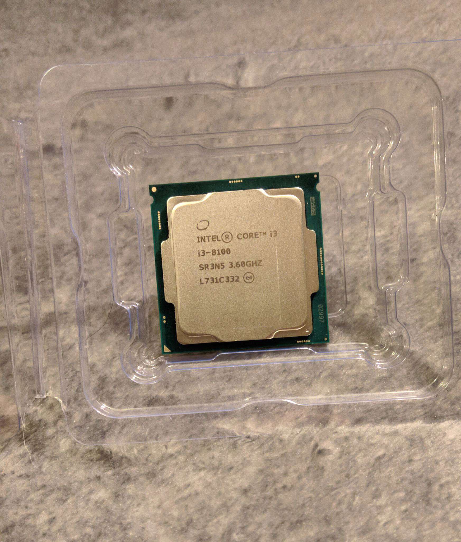 Процессор INTEL Core i3-8100 LGA1151-v2 OEM CM8068403377308 — купить по ...