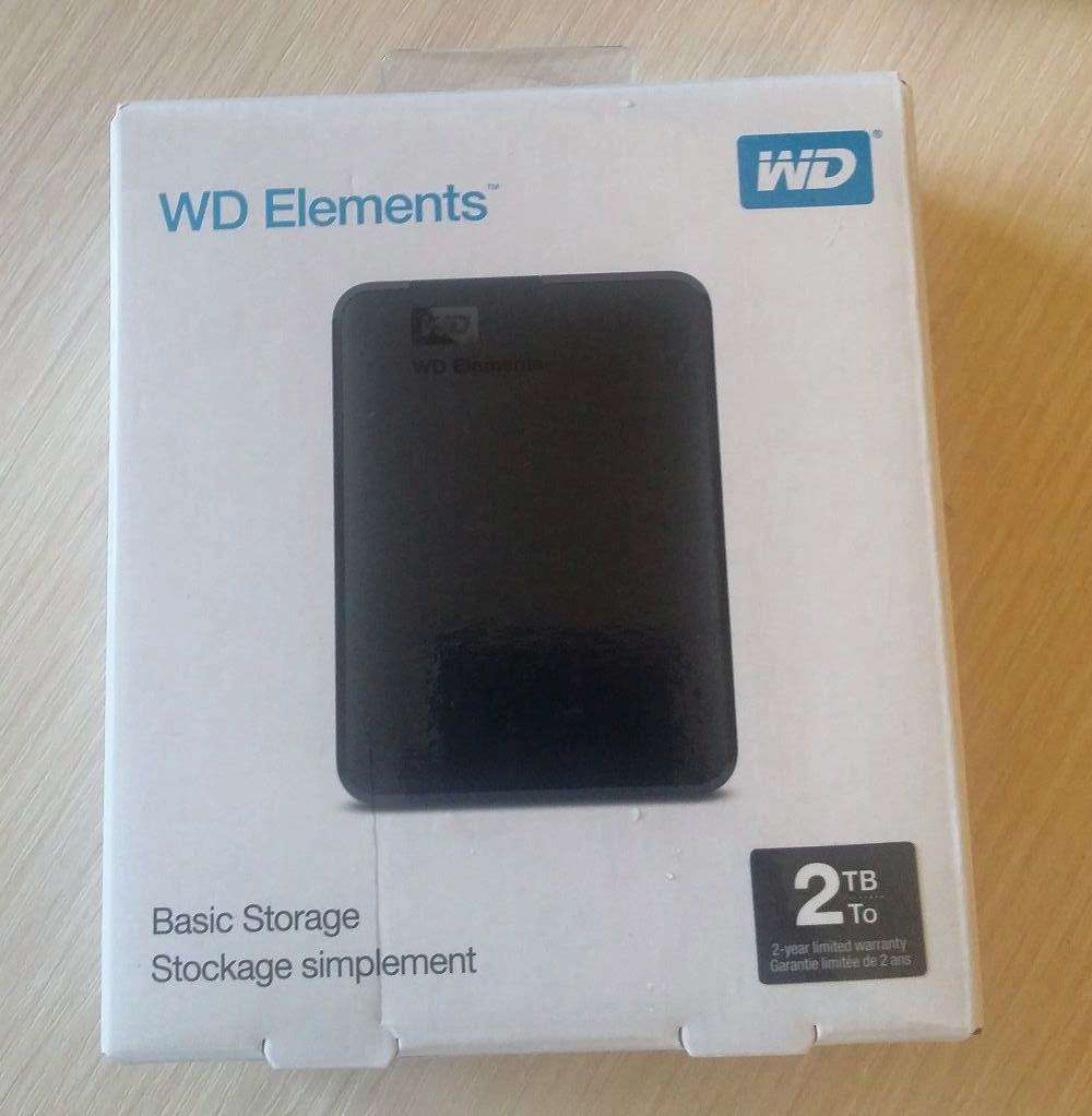 Внешний жесткий диск Western Digital WD Elements Portable, 2 ТБ, USB 3.0  (WDBU6Y0020BBK-WESN) черный — купить в интернет-магазине ОНЛАЙН ТРЕЙД.РУ