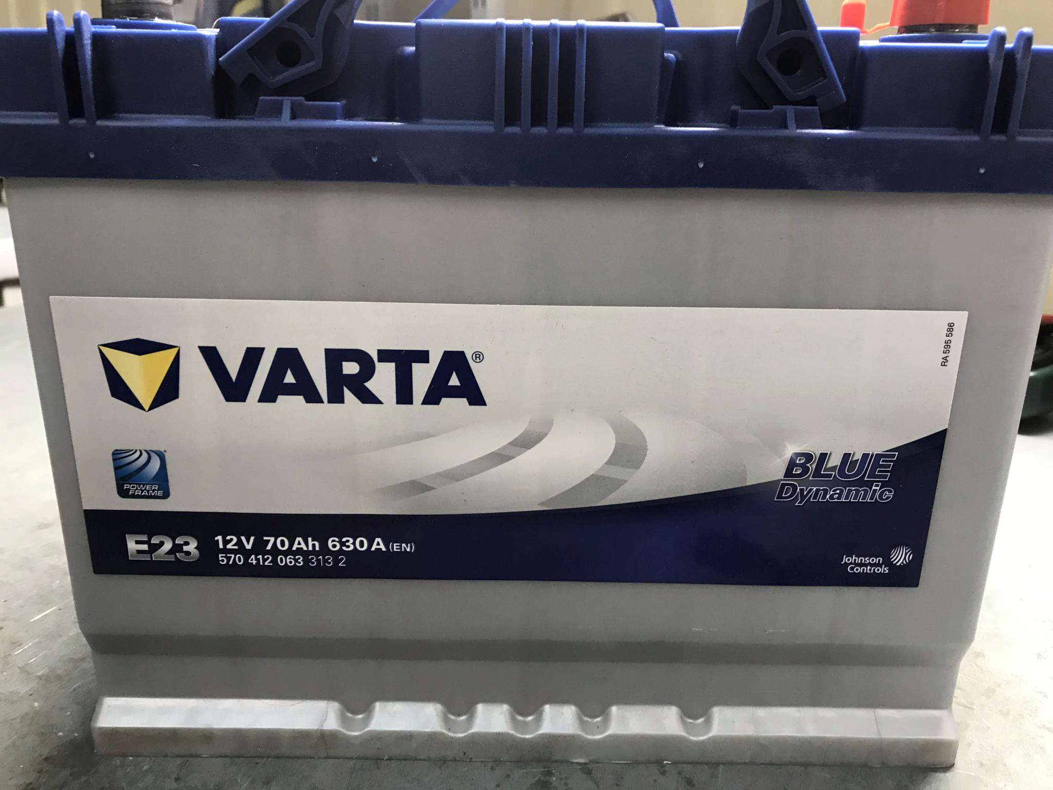 Купить Аккумулятор VARTA E23 Blue Dynamic 570 412 063, 261x175x220 ...